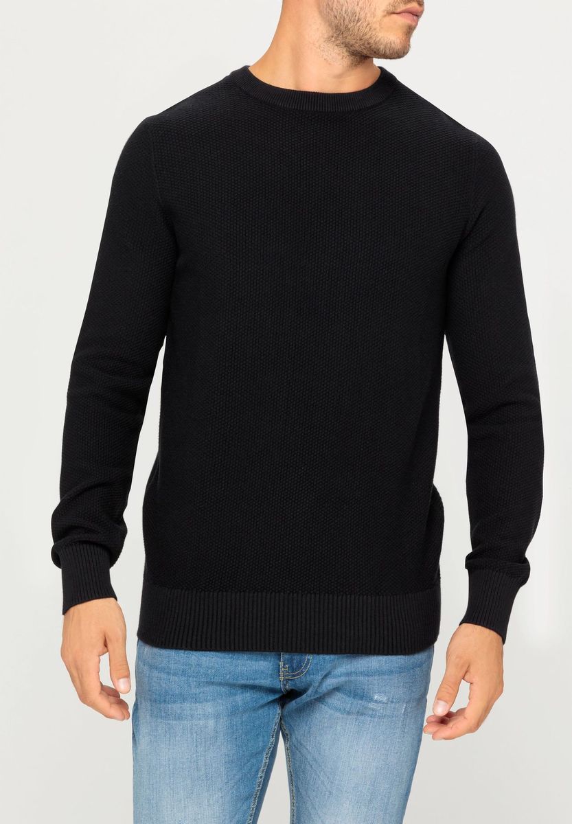 Klassischer Herren Baumwollpullover
