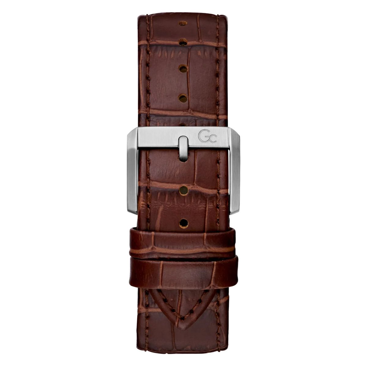 Klassische Chronographenuhr mit Lederarmband