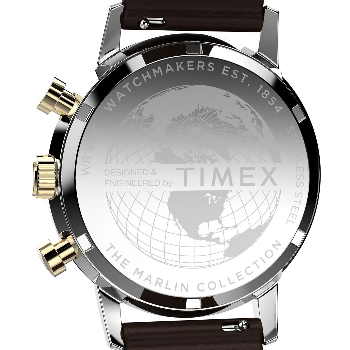 Klassische Marlin Quartz Chronograph Uhr