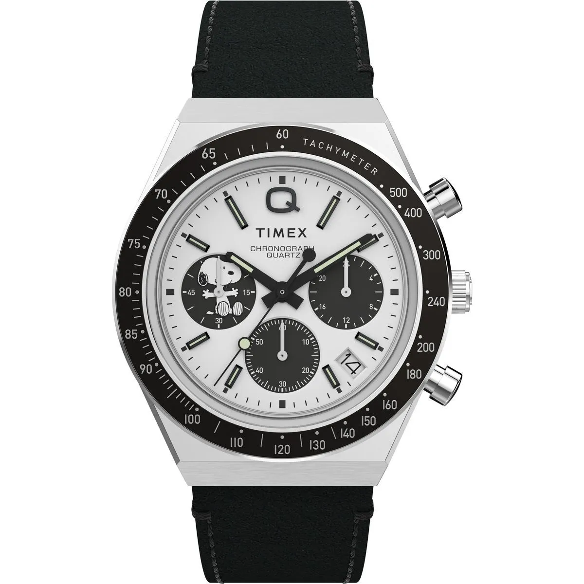 Timex Q Chronograph Peanuts Uhr