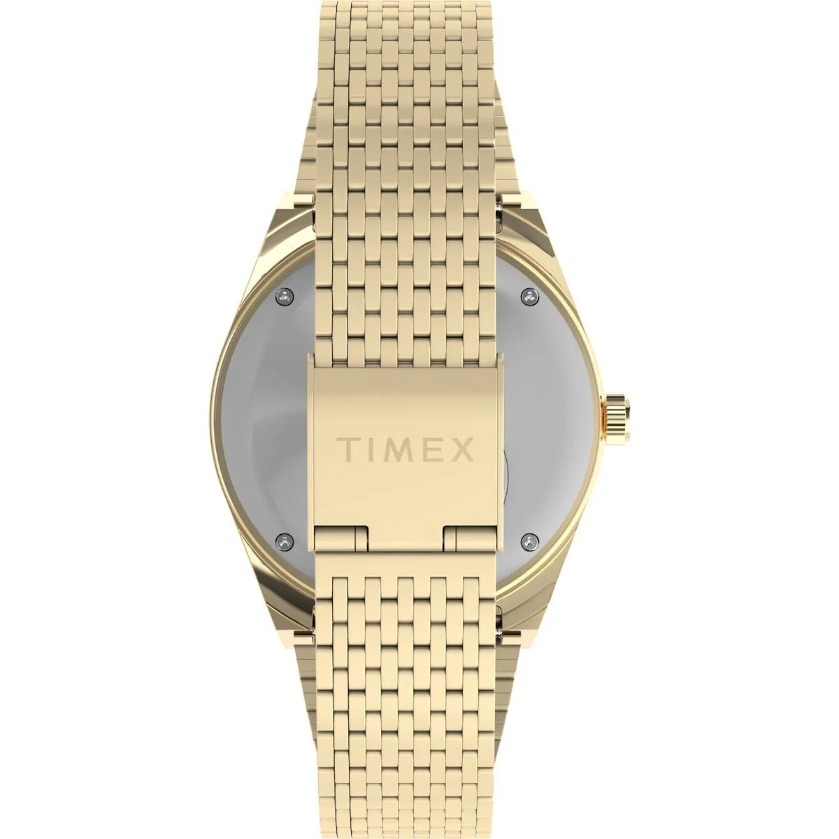 Goldfarbene Quarz Falcon Eye Uhr