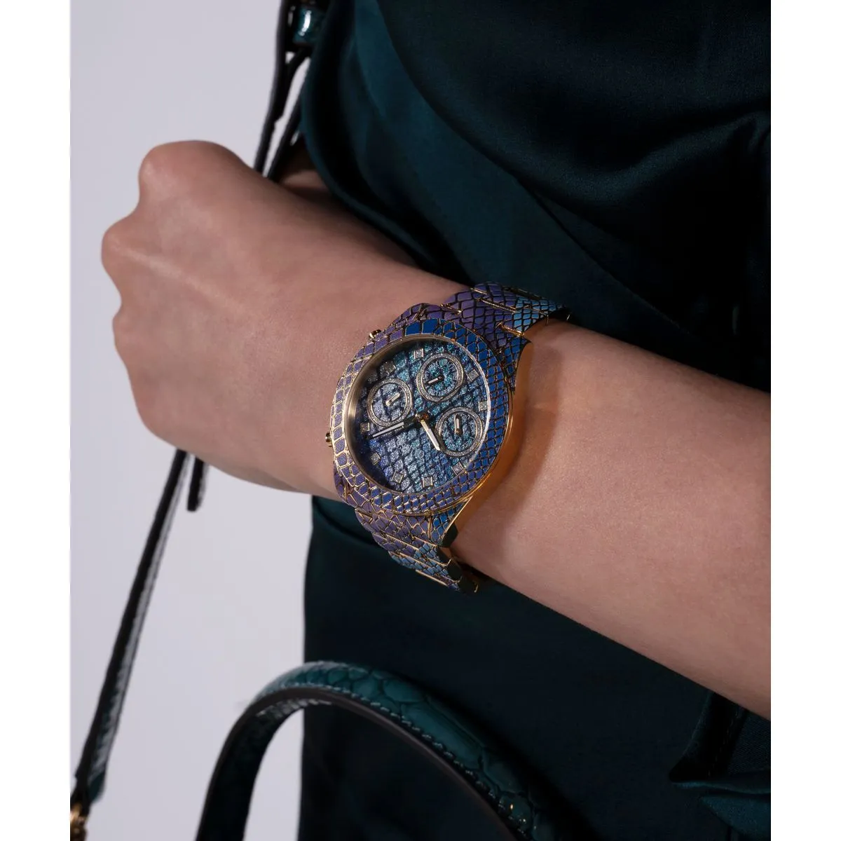 Chronograph Uhr mit Python-Print