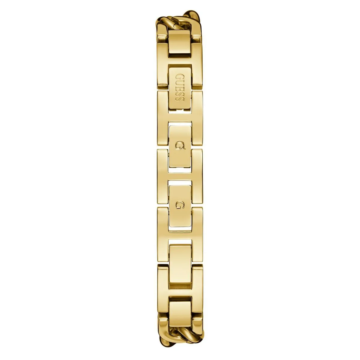 Elegante goldene Armbanduhr mit Kette