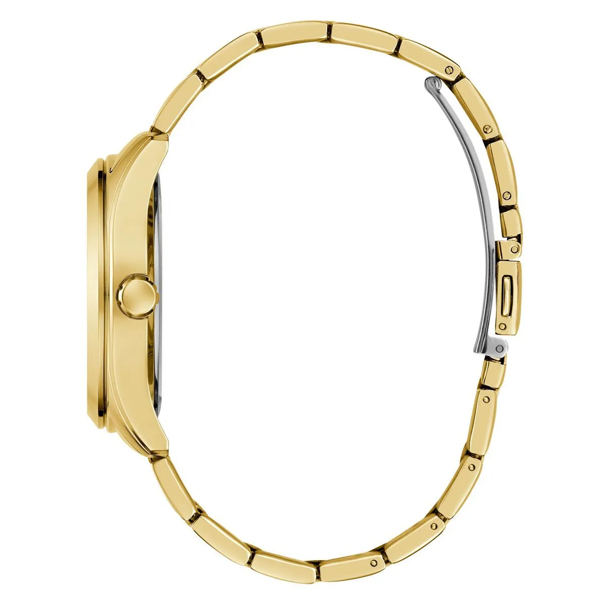 Elegante Multifunktions-Goldton Damenarmbanduhr