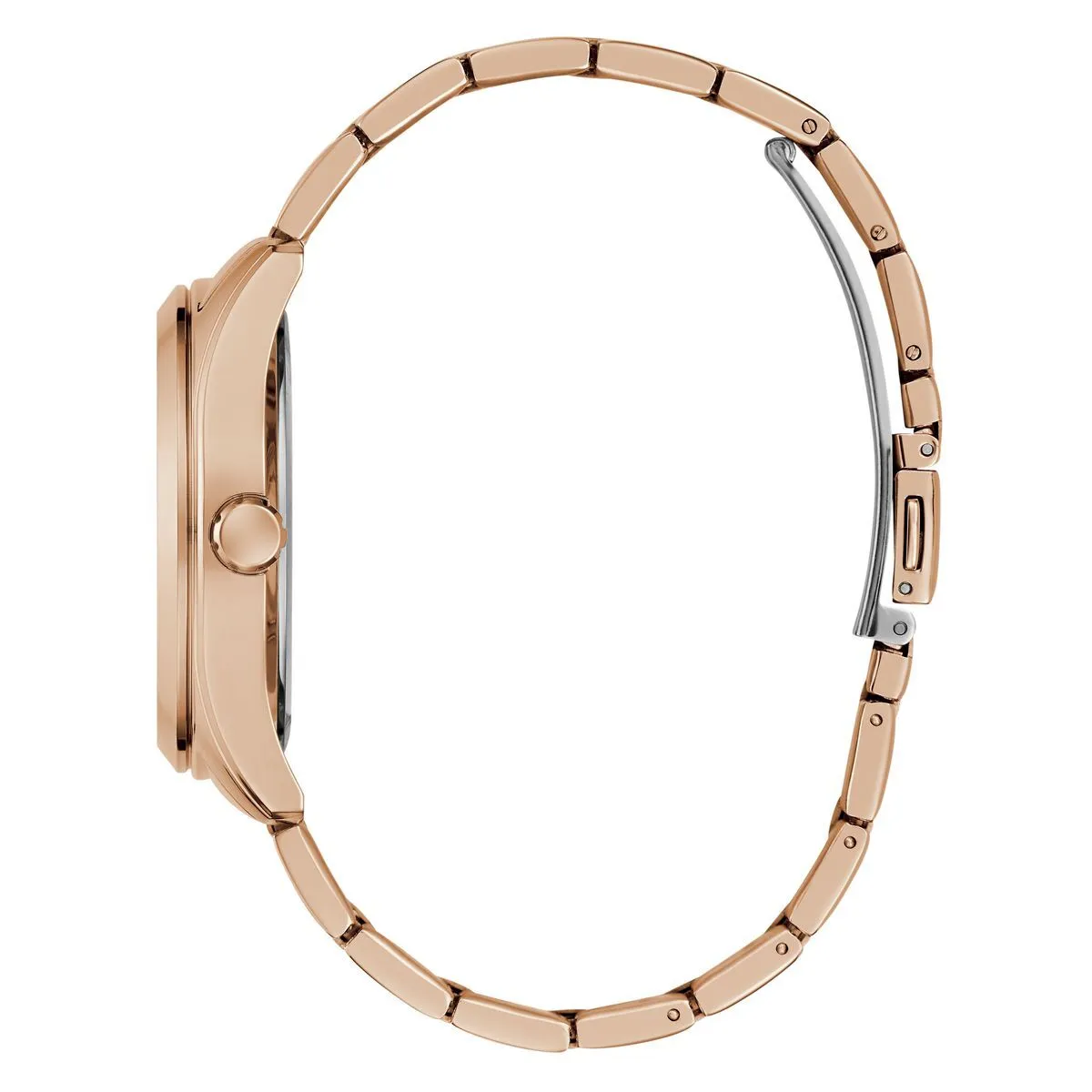 Rosegoldene Multifunktions-Armbanduhr