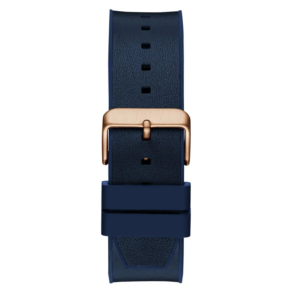 Multifunktionsuhr Blau und Roségold