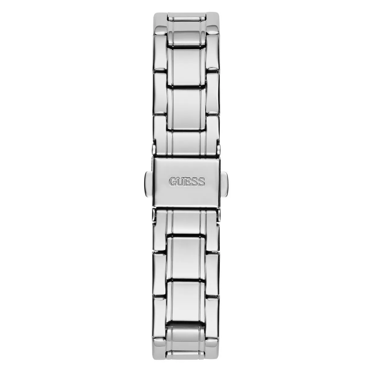 Silberne Quarz Analog Damenuhr