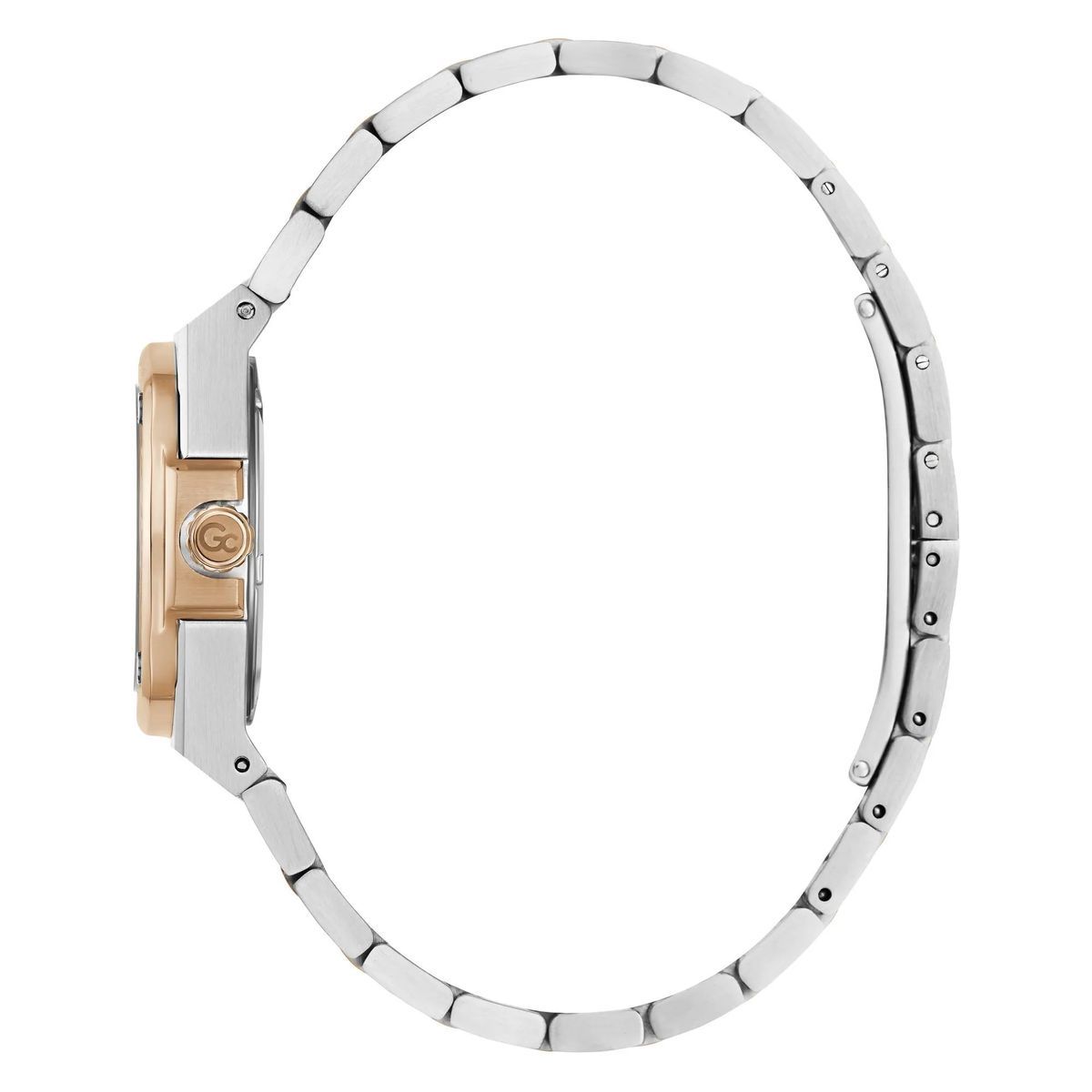 Grün Zifferblatt Zweifarbige Armbanduhr