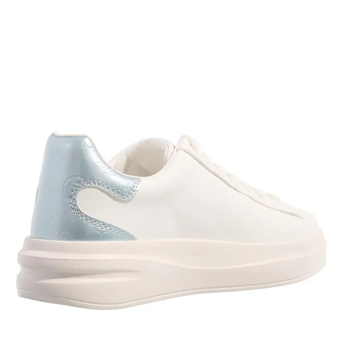 Eleganter weißer Low-Top Sneaker