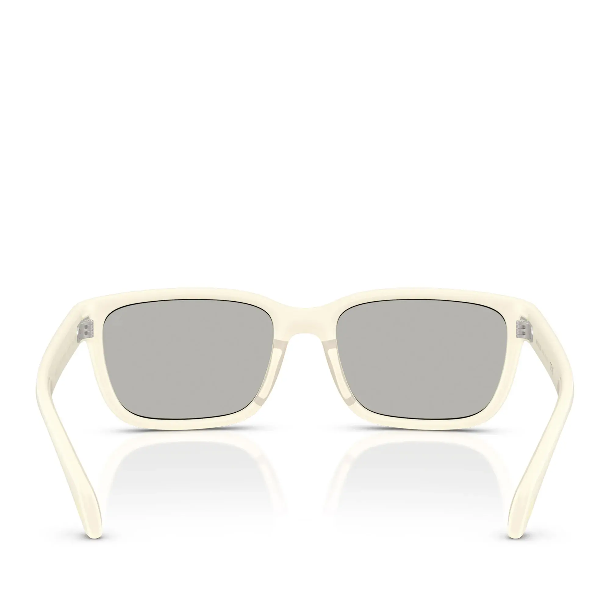 Quadratische Sonnenbrille mit grauen Gläsern