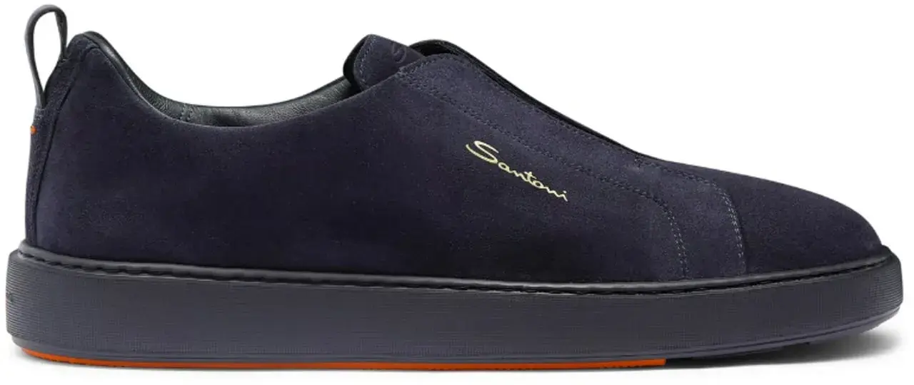 Lässiger Suede-Slip-On-Sneaker