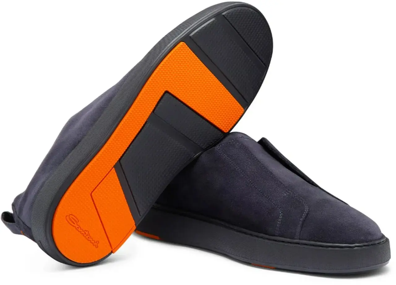 Lässiger Suede-Slip-On-Sneaker