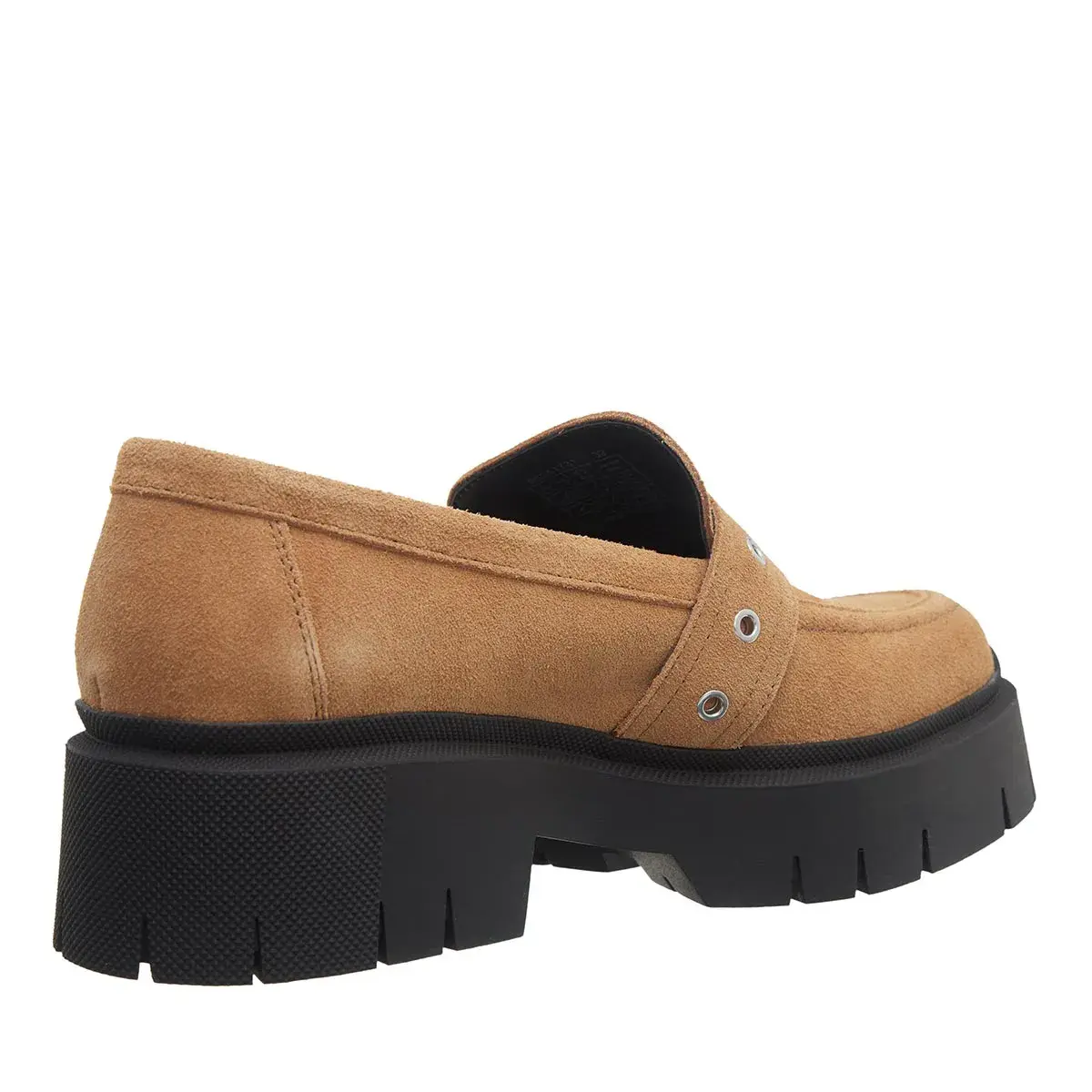 Plateau-Loafer mit Schnallendetail