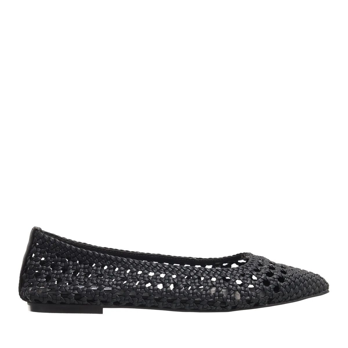 Gewebte spitze Ballerinas