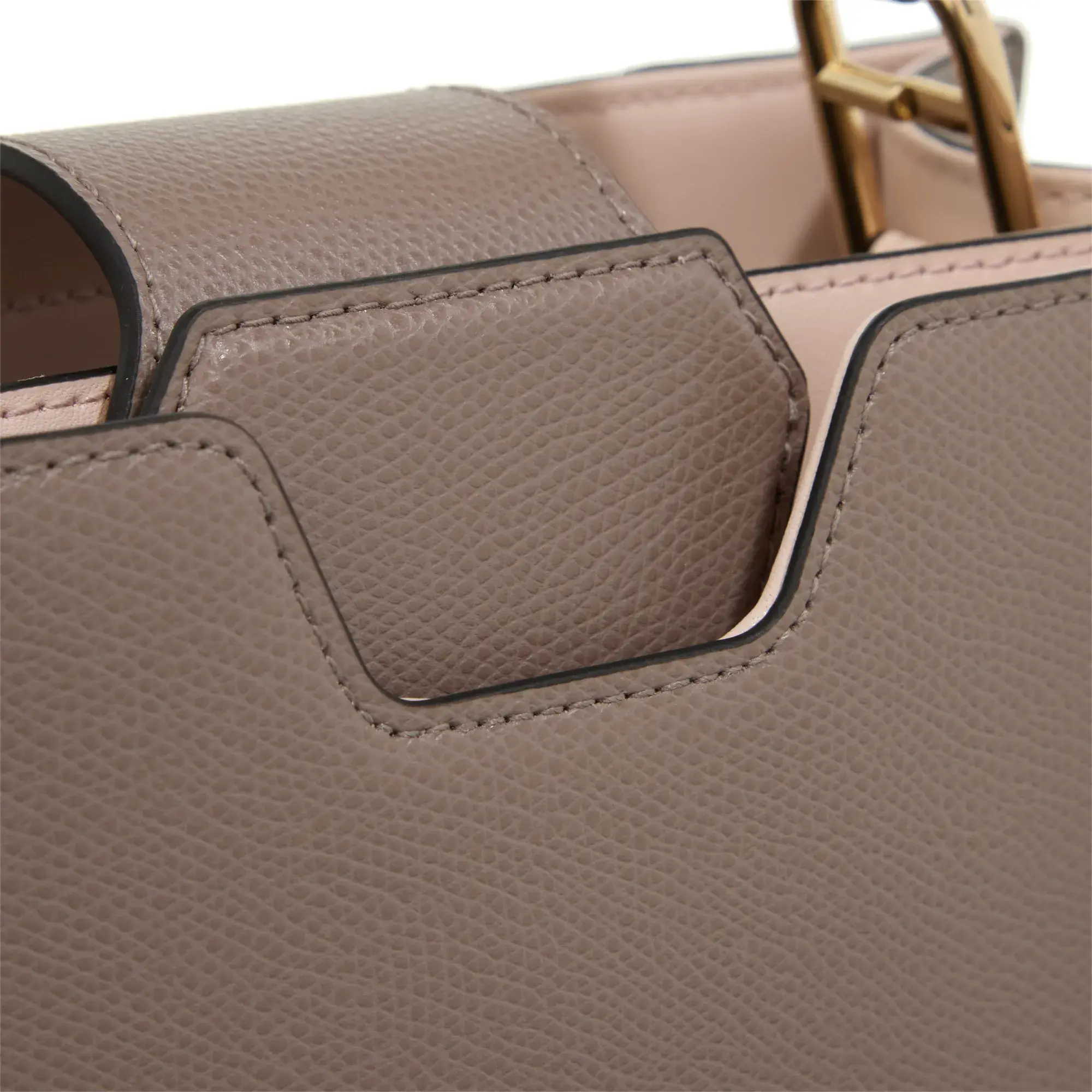 Elegante strukturierte Ledertasche