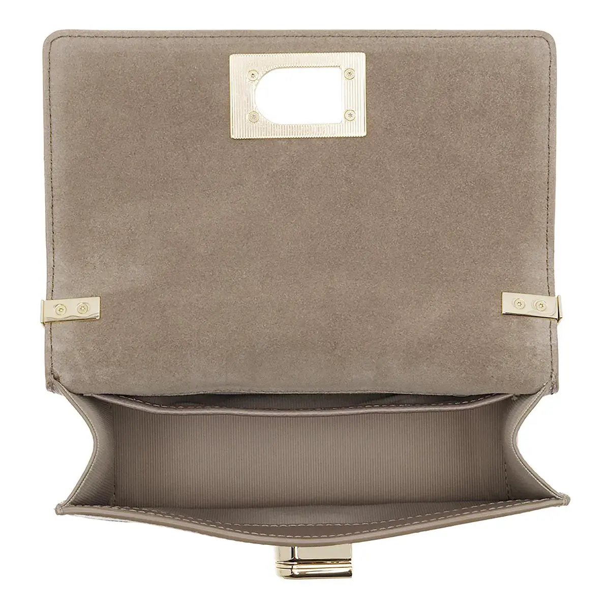 Elegante Mini-Leder-Umhängetasche