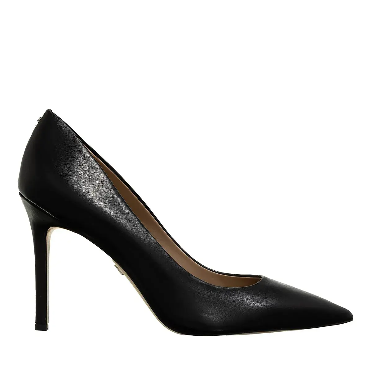 Klassische spitze Pumps aus Leder