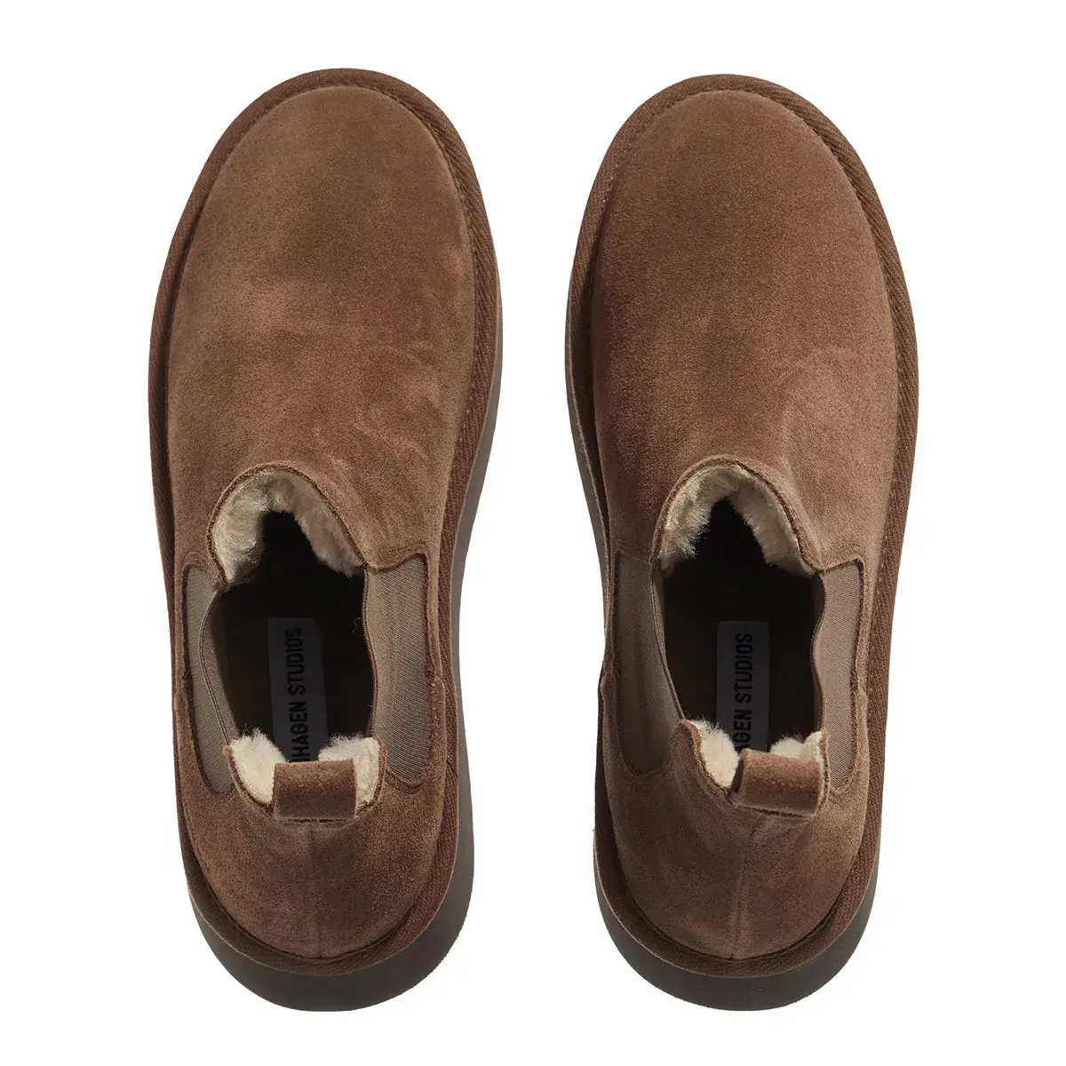 Chelsea Winterstiefel mit Wildlederplateau