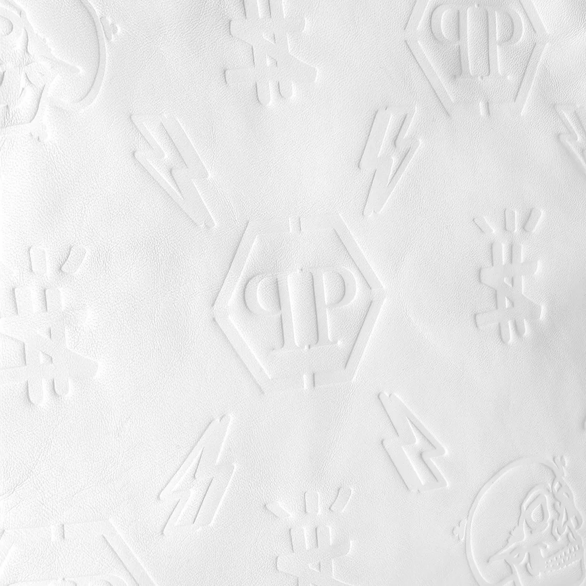 Shopper Tote mit geprägtem Monogrammmuster