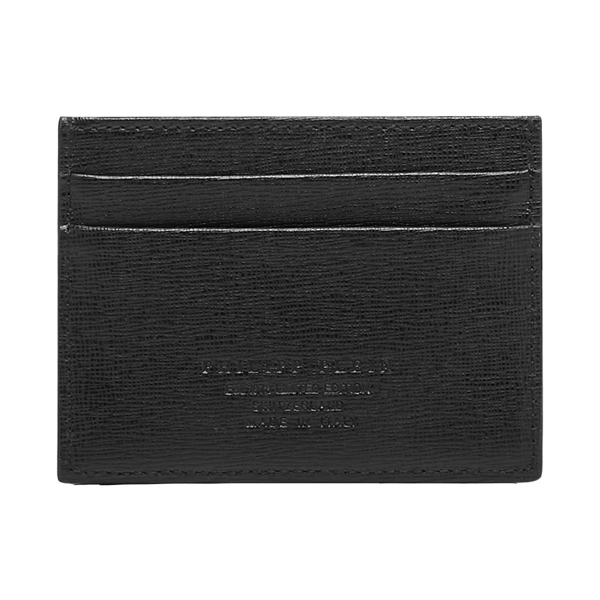 Saffiano Leder Kartenhalter Unisex