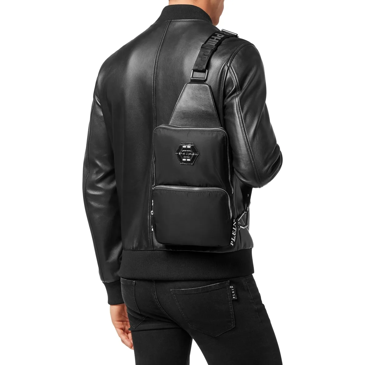 Hexagon Umhänge-Schultertasche