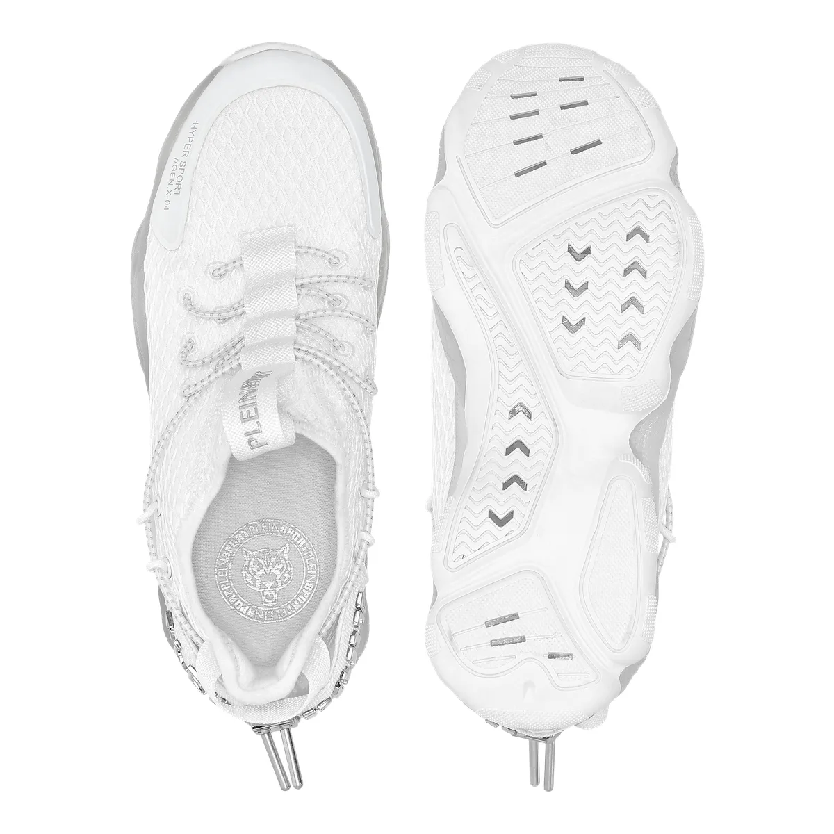 Hyper Sport Weiße Lauf-Sneakers