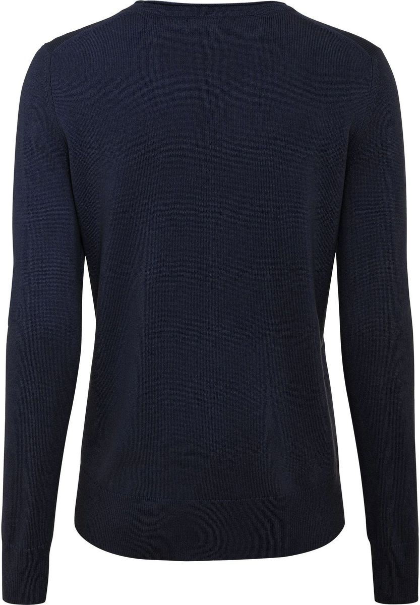 GALERIA Seide-Kaschmir Pullover "Madrid", Rundhals-Ausschnitt, für Damen, blau, 38