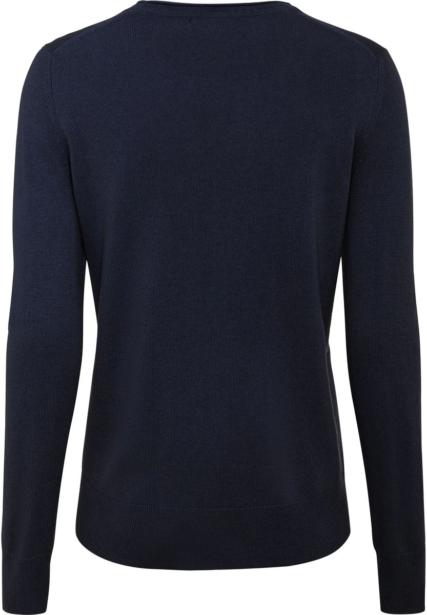 GALERIA Seide-Kaschmir Pullover "Madrid", Rundhals-Ausschnitt, für Damen, blau, 38