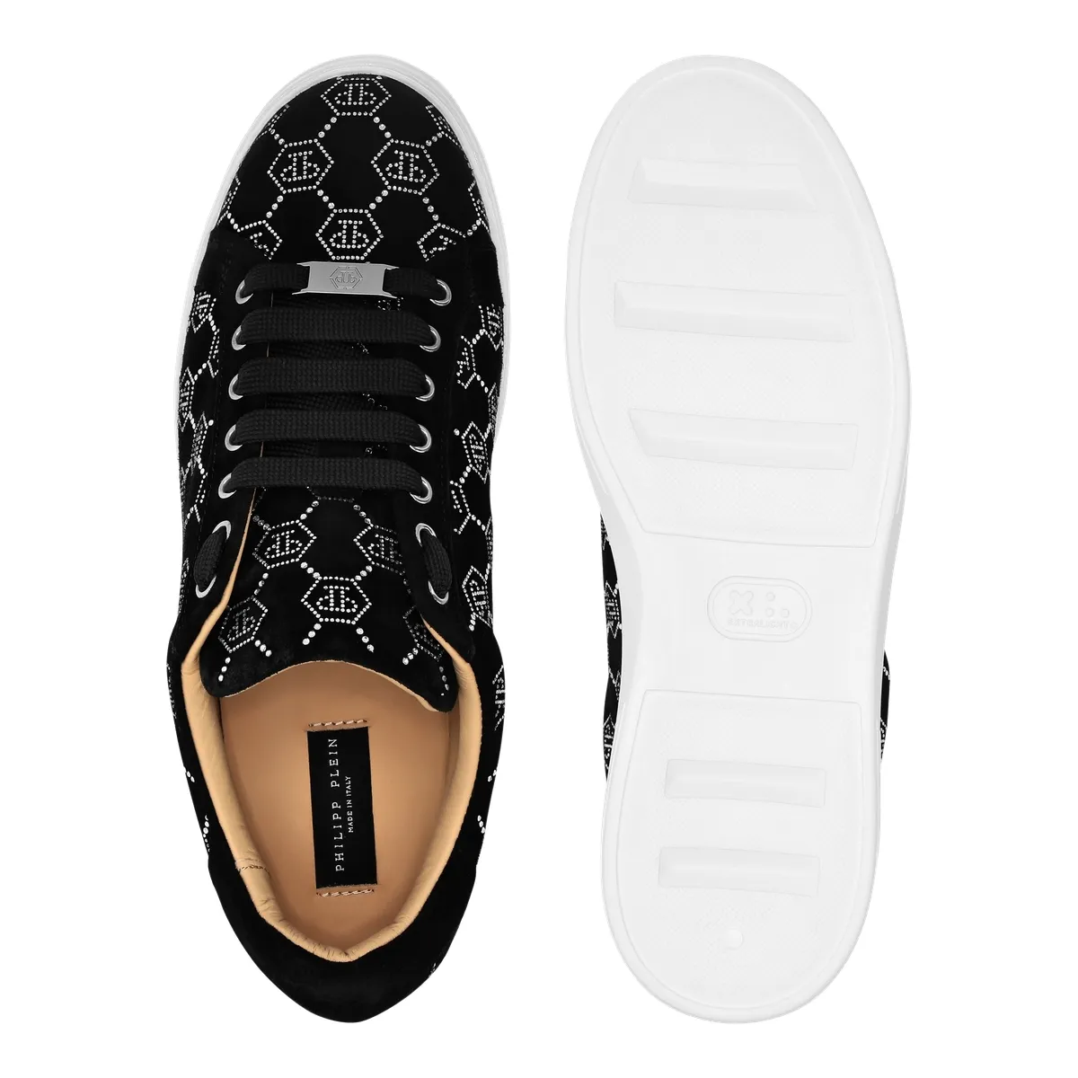 Wildleder Monogramm Low-Top Sneaker