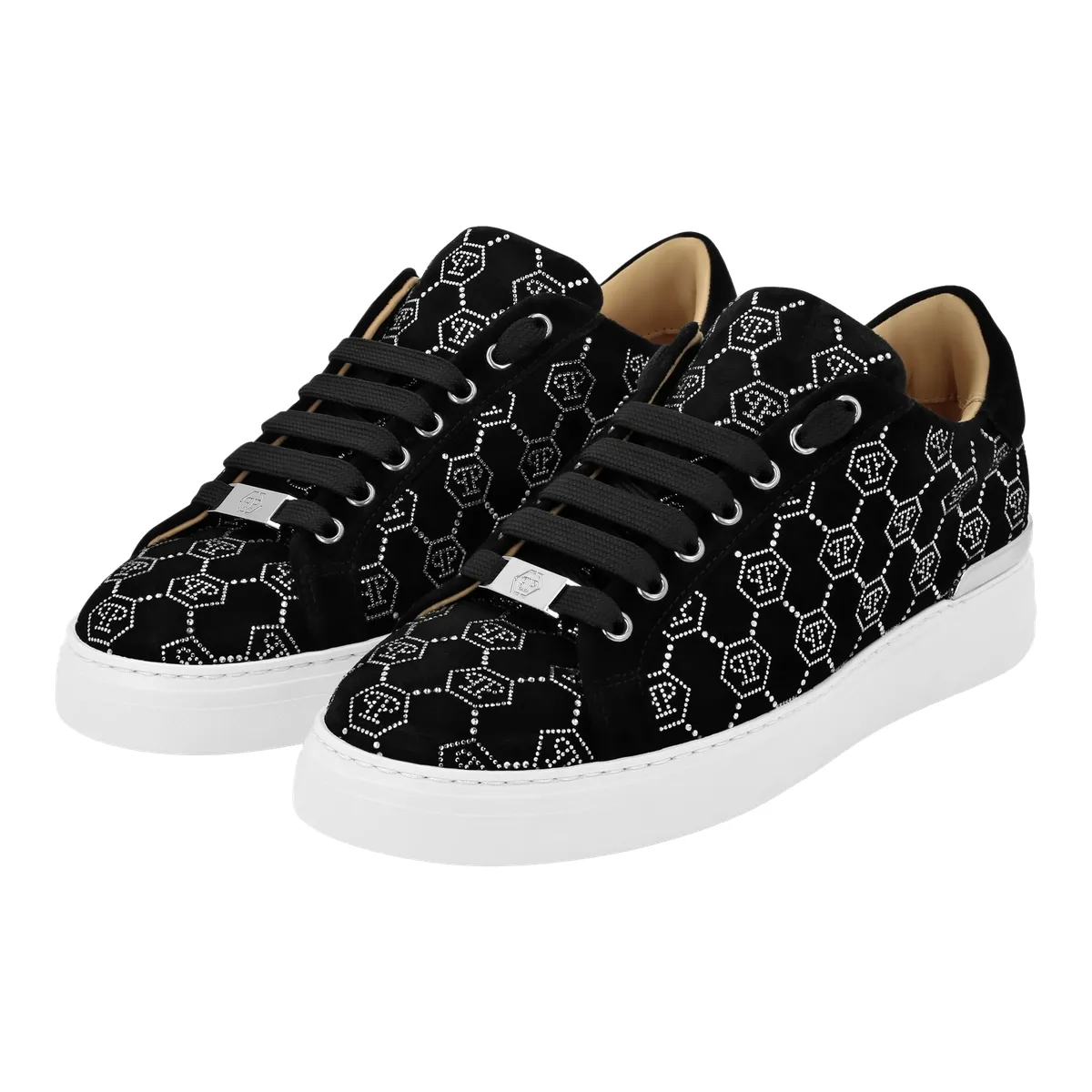 Wildleder Monogramm Low-Top Sneaker
