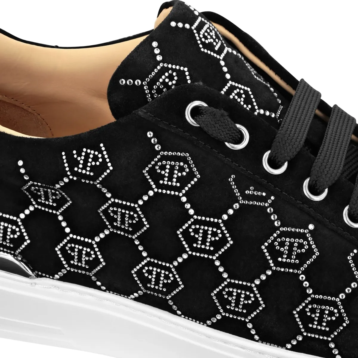 Wildleder Monogramm Low-Top Sneaker