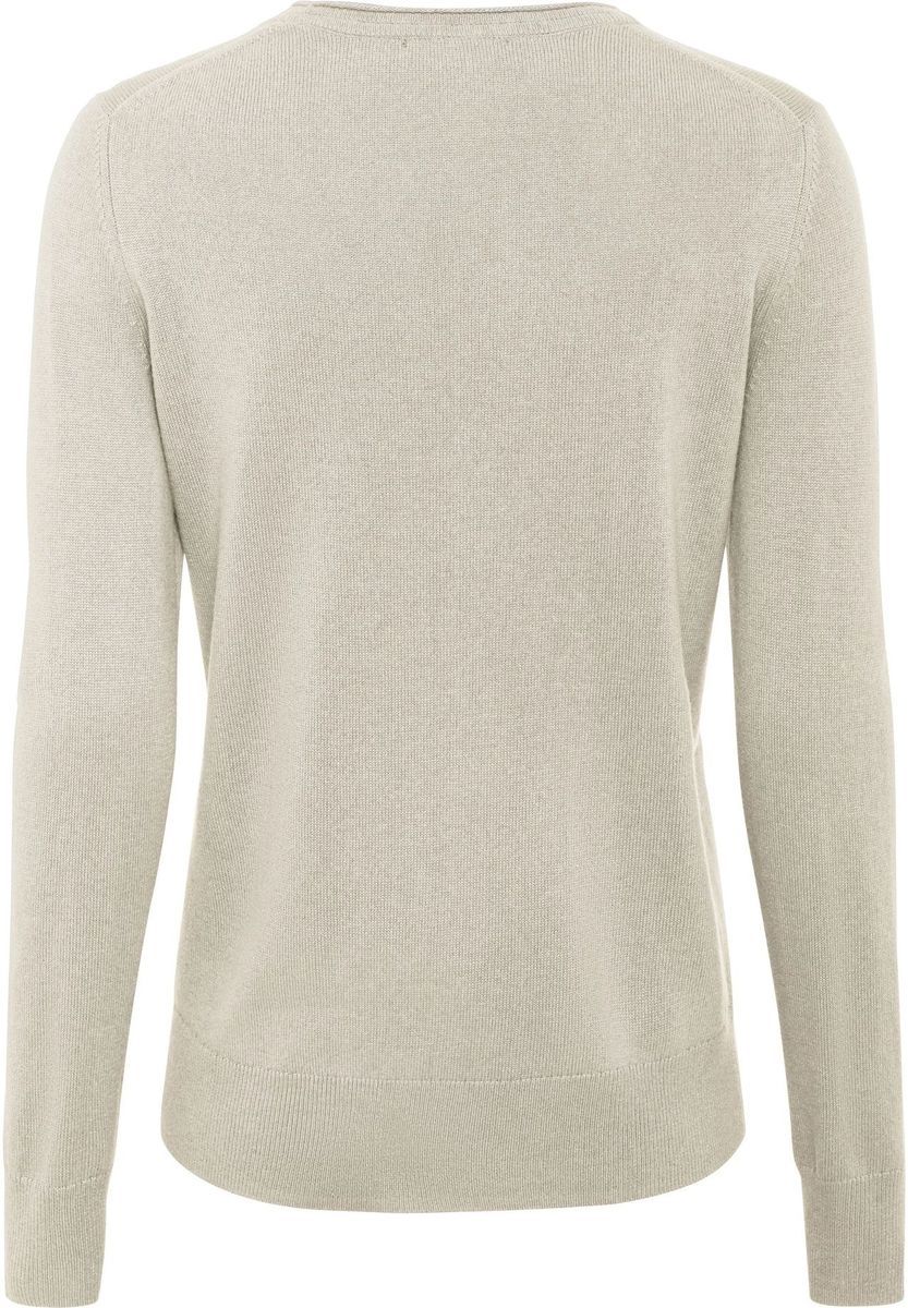 GALERIA Seide-Kaschmir Pullover "Madrid", Rundhals-Ausschnitt, für Damen, beige, 44