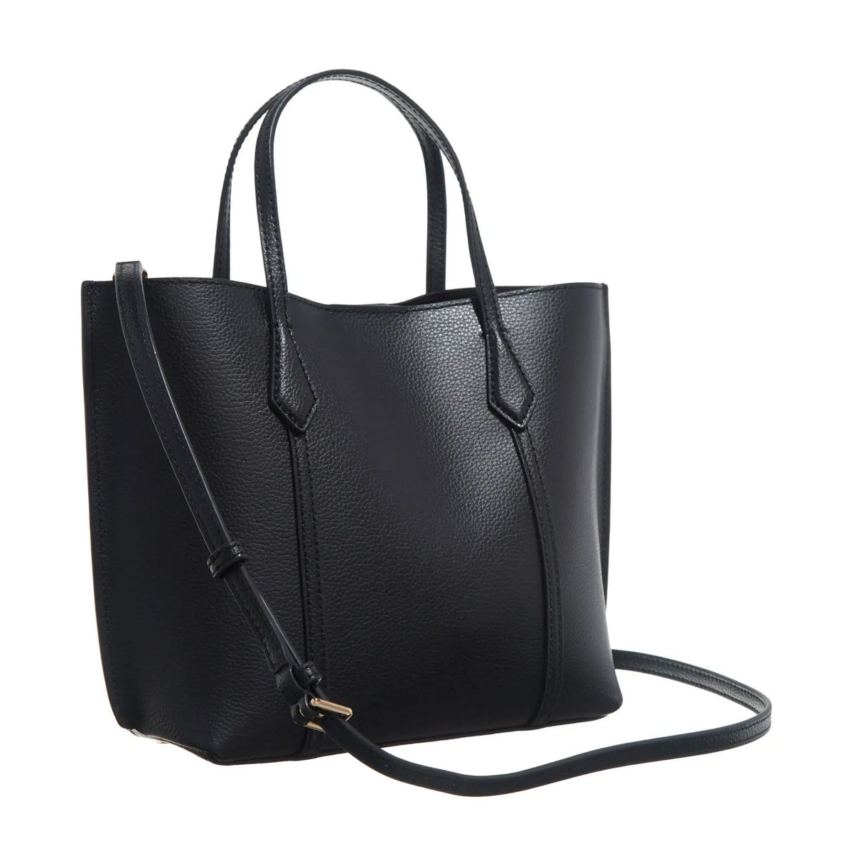 Strukturierte kleine Ledertasche