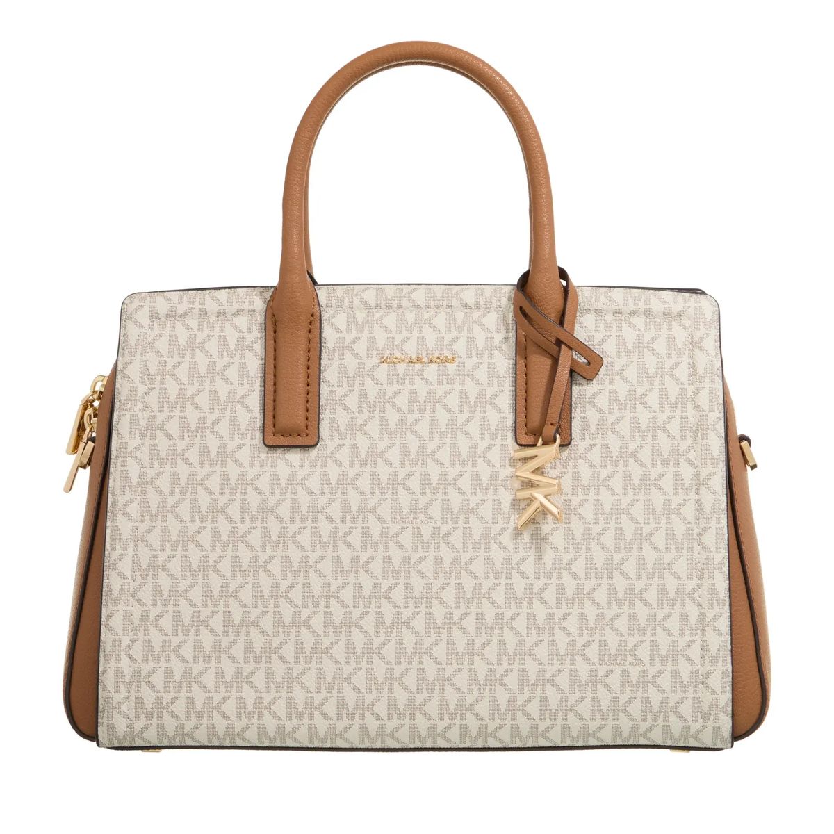 Elegante Henkeltasche mit Logo-Print