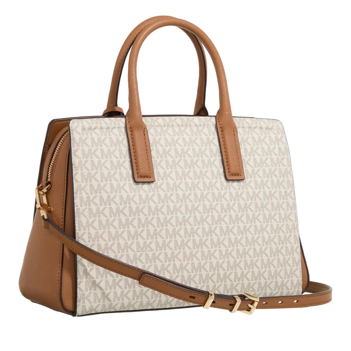 Elegante Henkeltasche mit Logo-Print