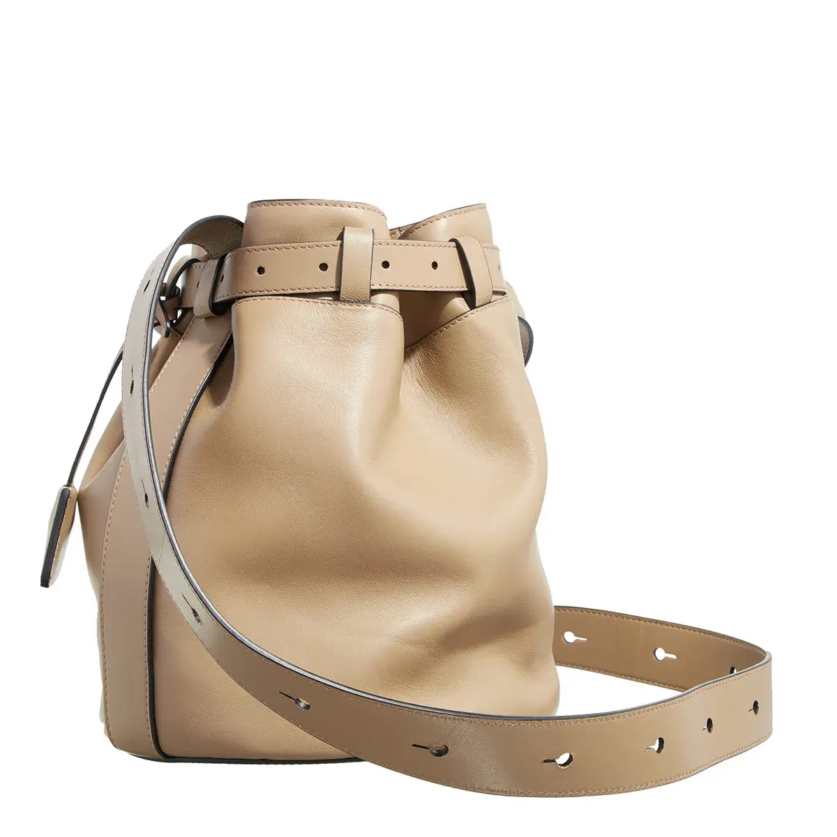 Elegante Ledertasche mit Gürtel