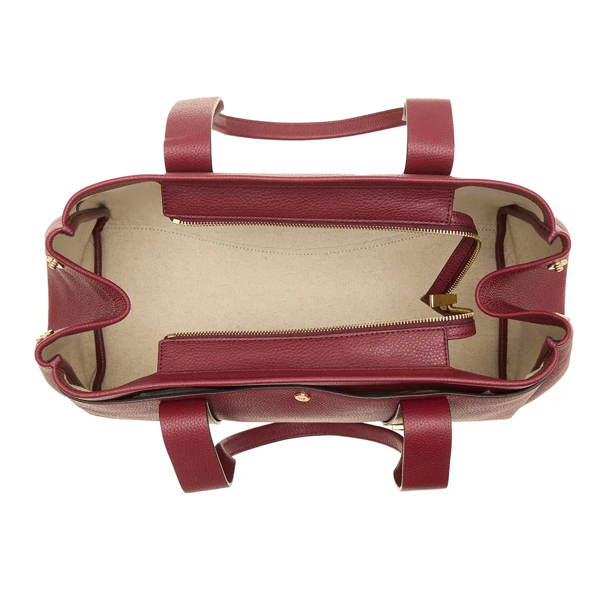 Leder Tote Bag mit Anhänger