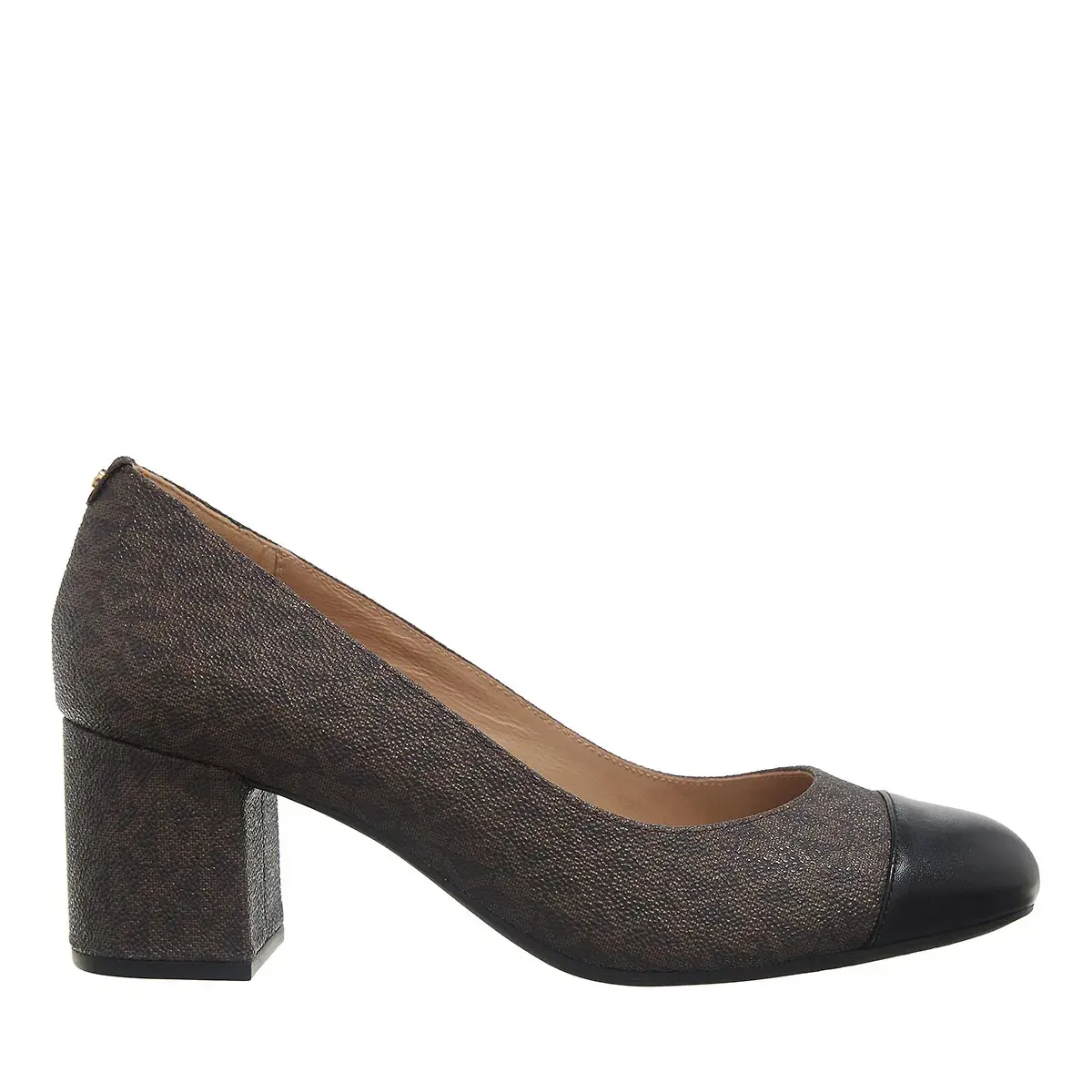 Cap-Toe Blockabsatz Pumps