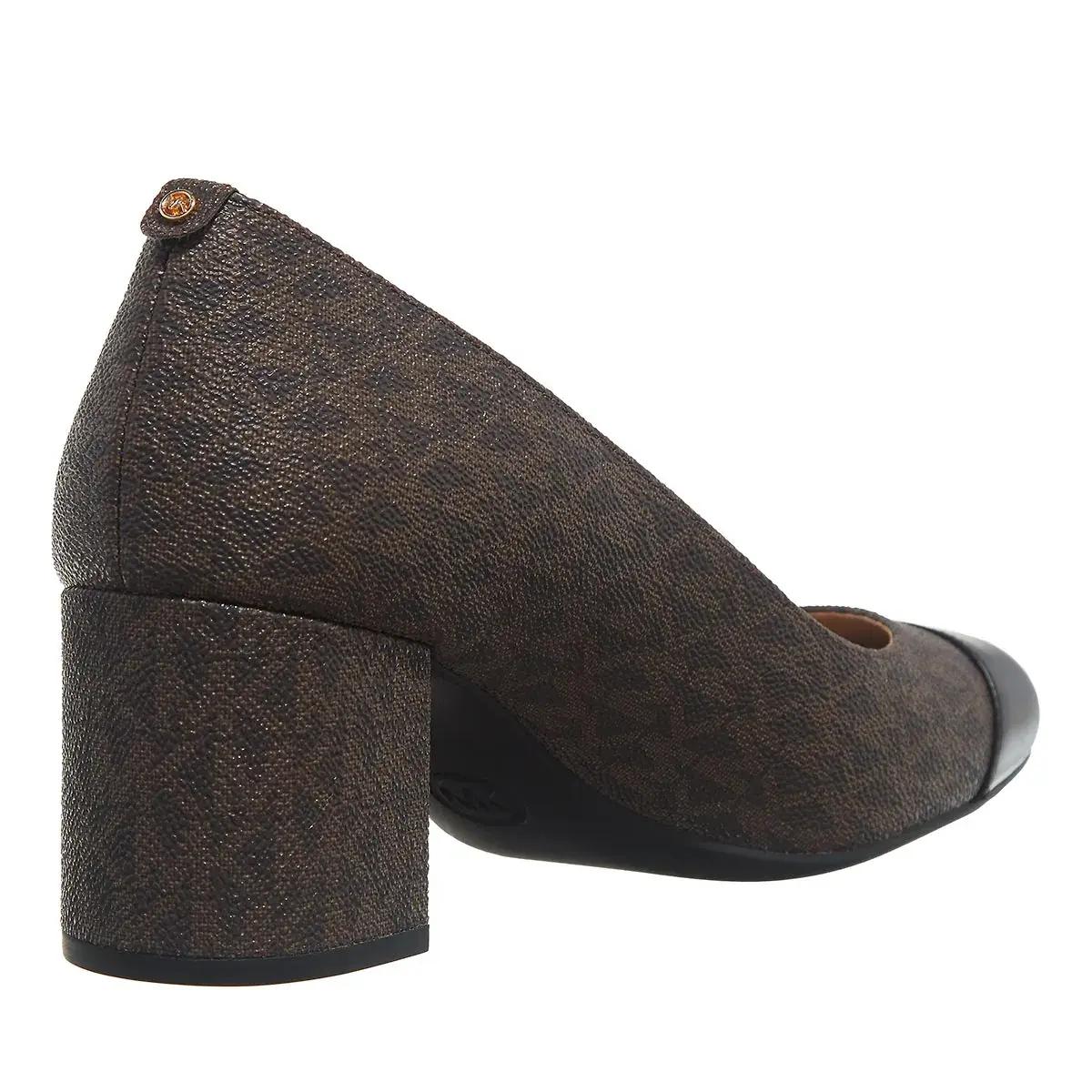 Cap-Toe Blockabsatz Pumps