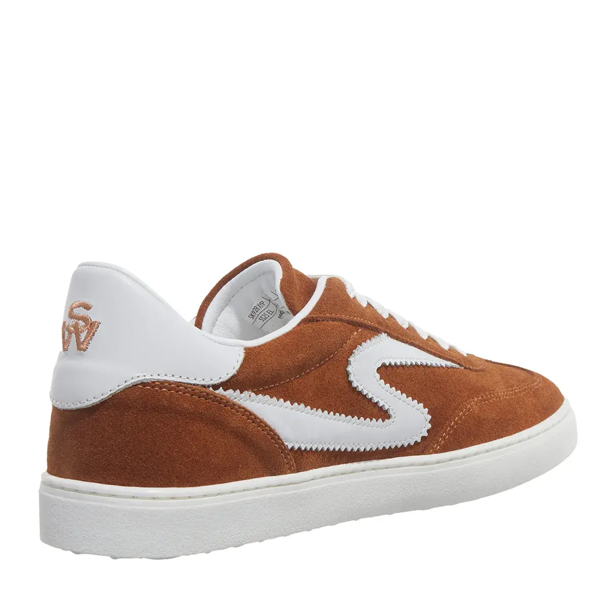 Wildleder-Sneaker mit niedrigem Schaft