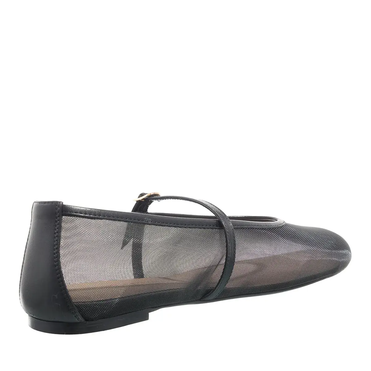 Mesh Mary Jane Ballerinas