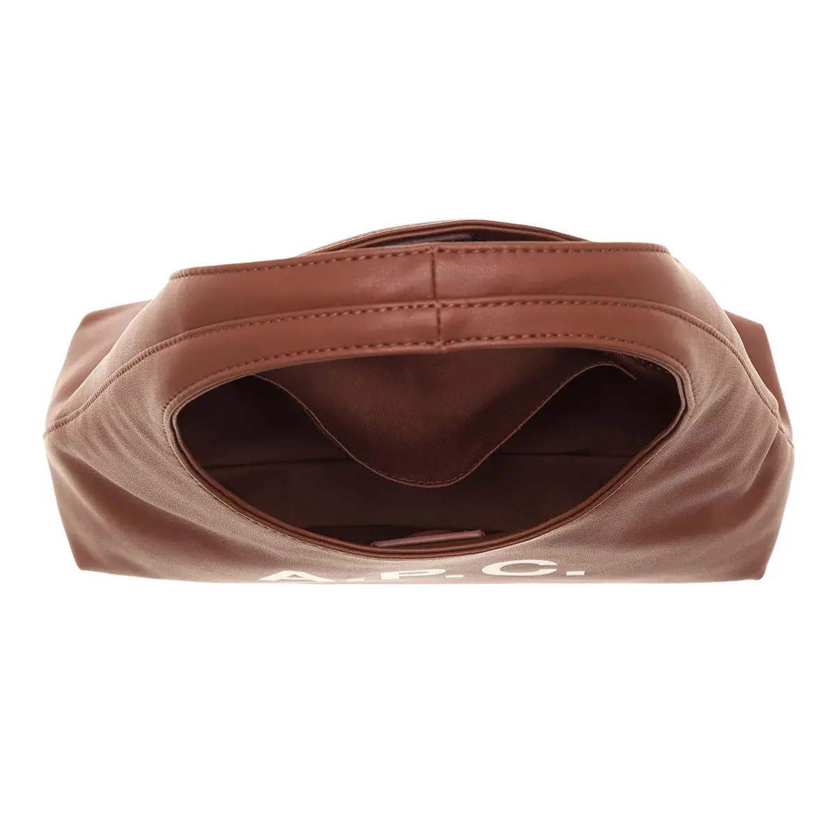 Minimalistische Schultertasche aus Leder