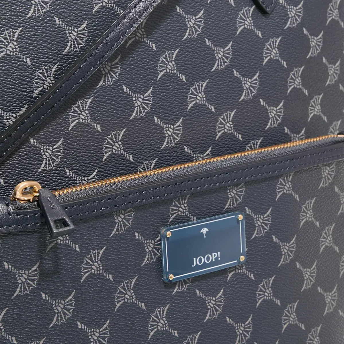 Bedruckte Tragetasche mit Pochette