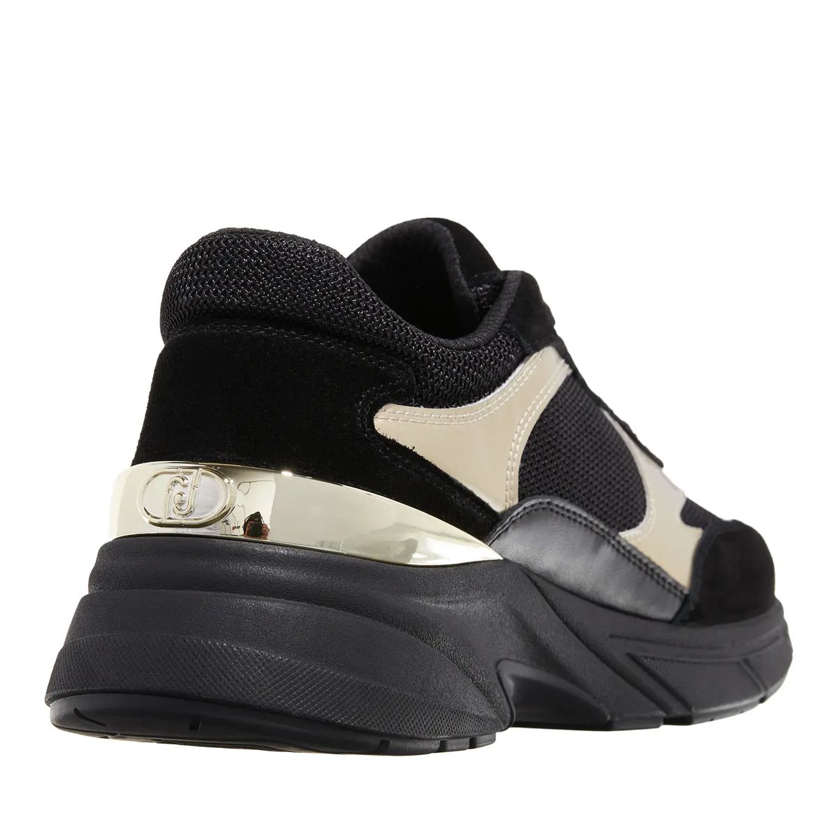 Metallic-Besatz Klobige Sohle Sneaker