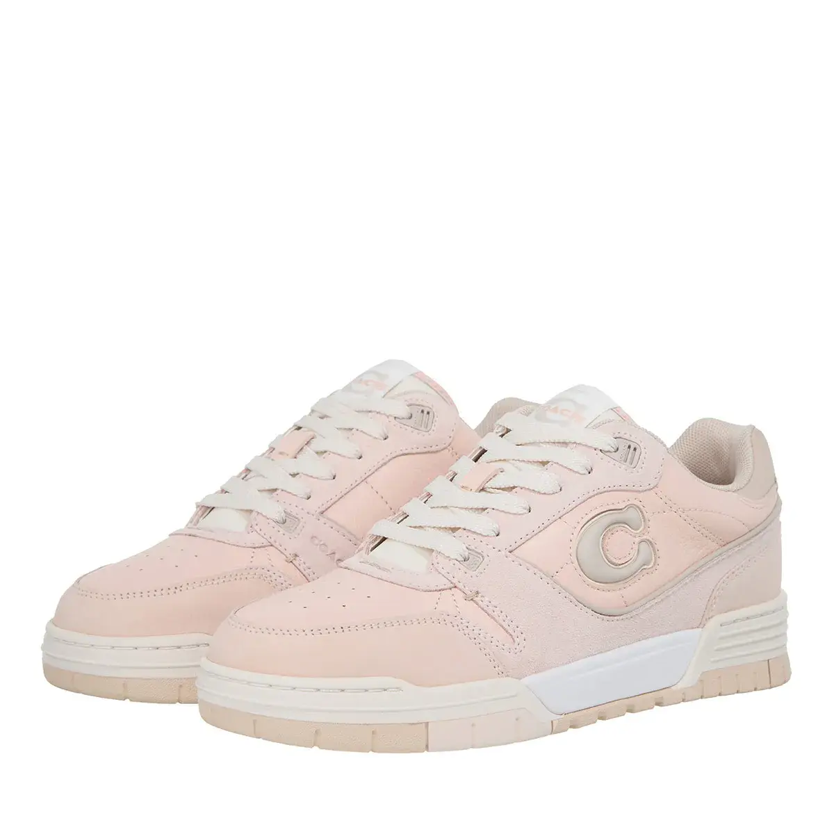 Blushfarbener Wildleder-Sneaker