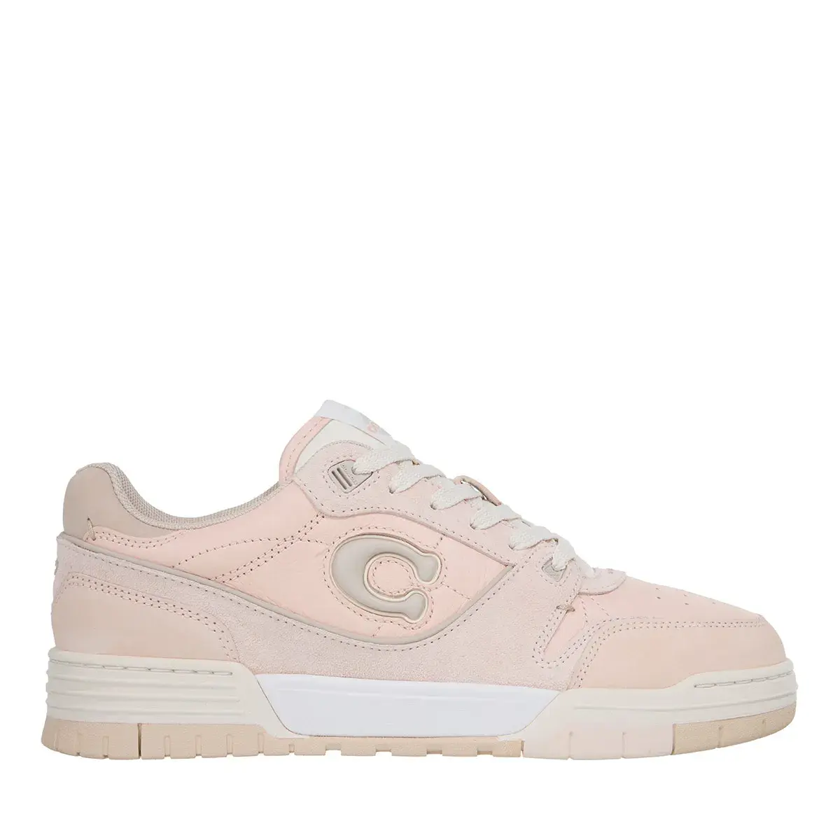 Blushfarbener Wildleder-Sneaker