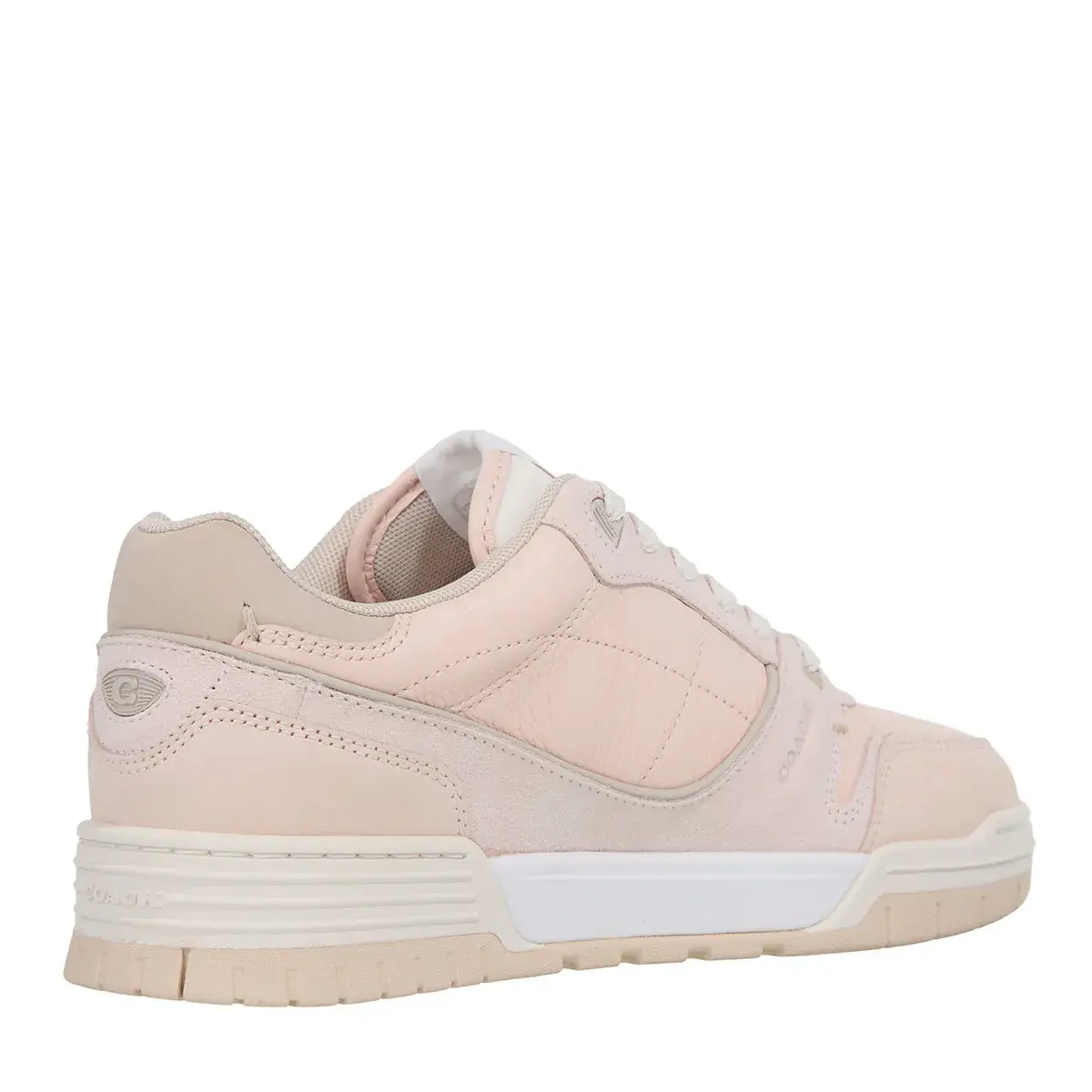 Blushfarbener Wildleder-Sneaker