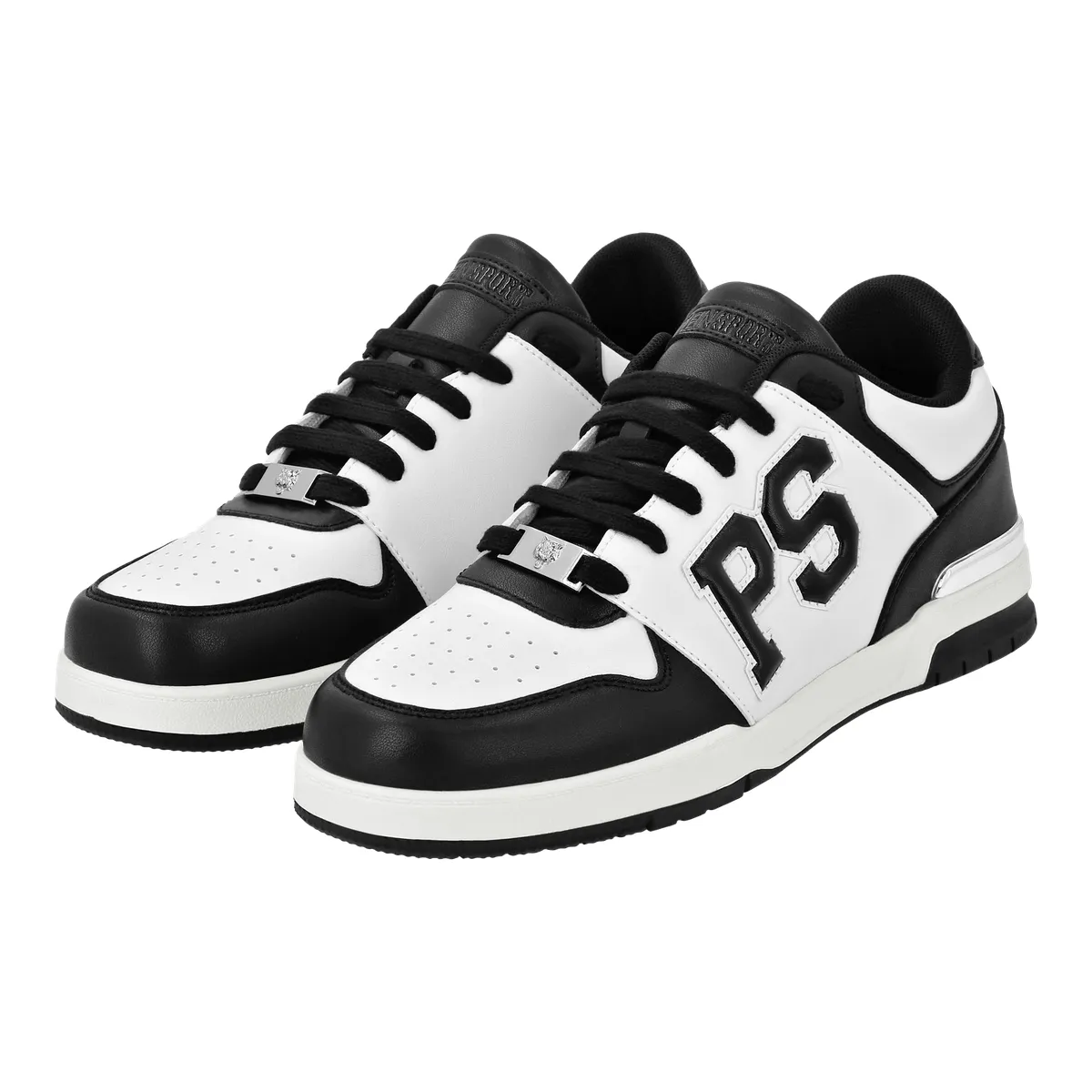 Low-Top Lederimitat Mode-Sneakers