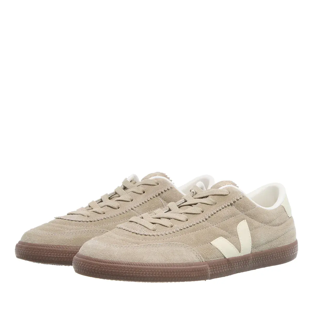 Wildleder Low-Top Court Sneaker