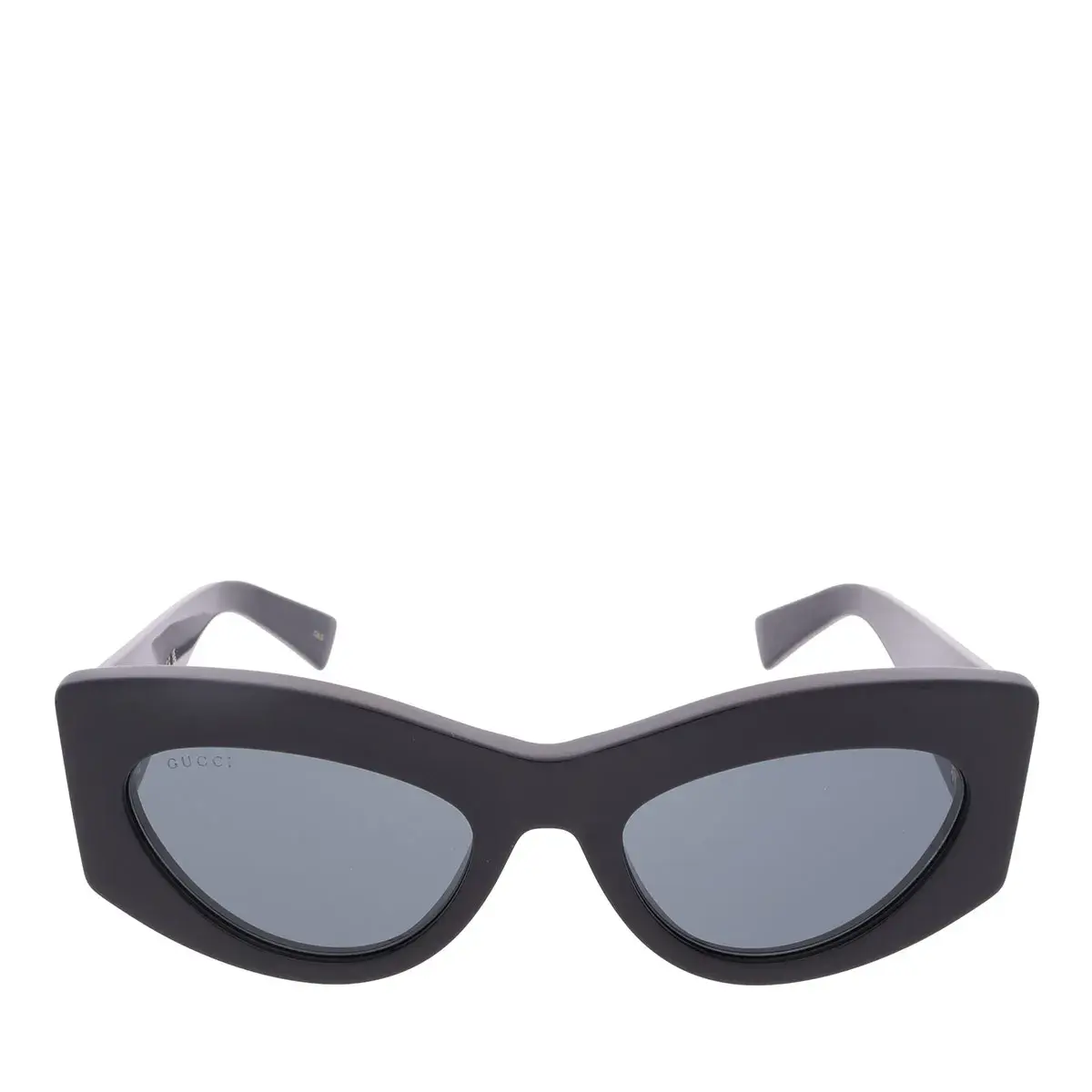 Ovale Sonnenbrille mit dickem Rahmen